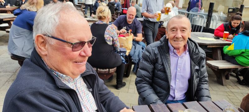 John Higgins and Steve(Ernie) Dodd